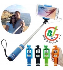Stick Selfie Monopod with Wired Shutter Remote